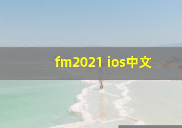 fm2021 ios中文